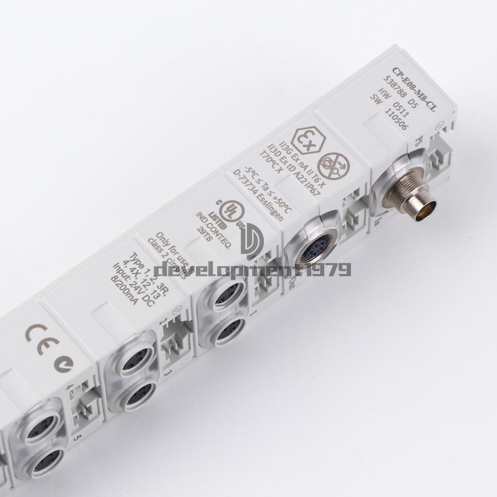One New FESTO CP-E08-M8-CL 538788 Module
