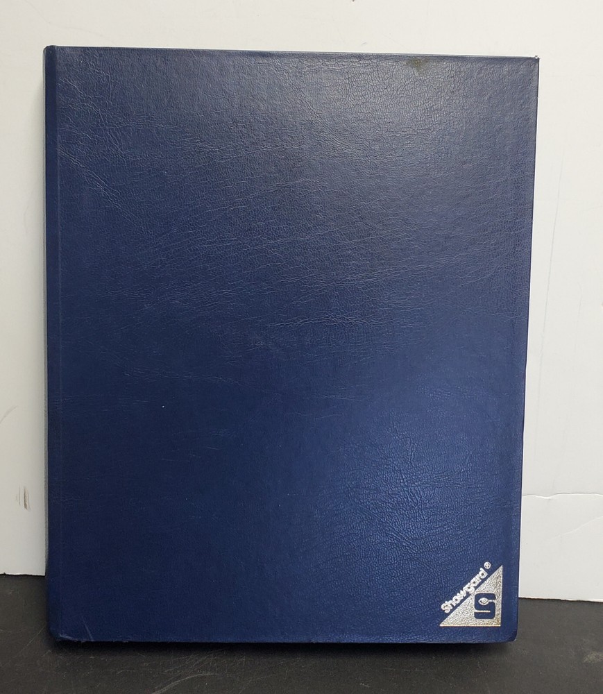 2 Stockbooks with 4-Row Pages, Showgard and G&K in Very Good Condition