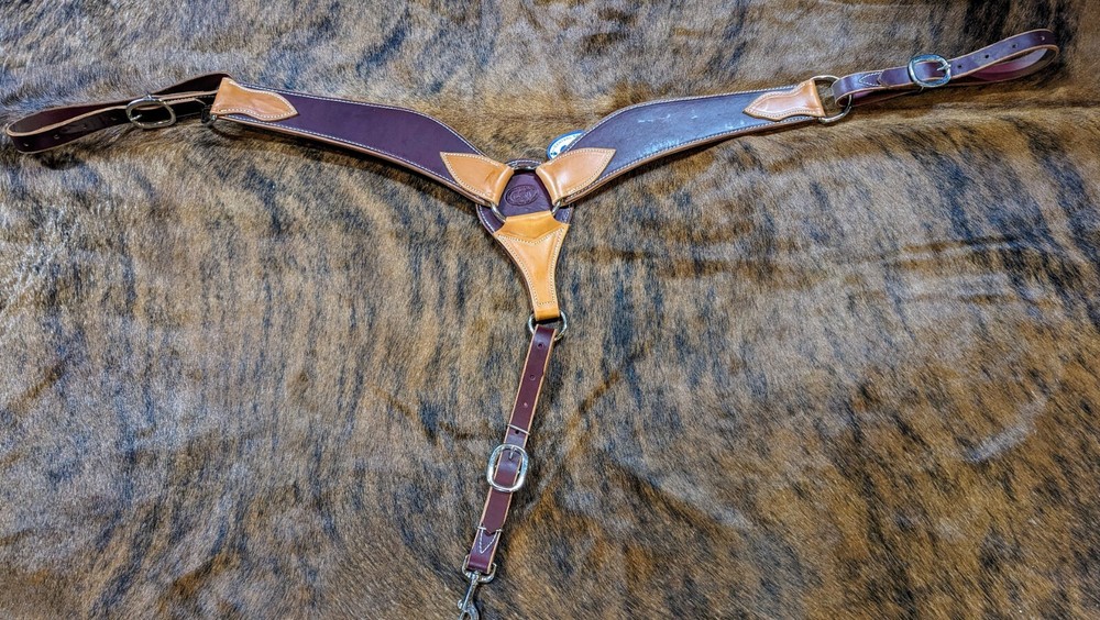 CST Wide Roper Breastcollar - 3"