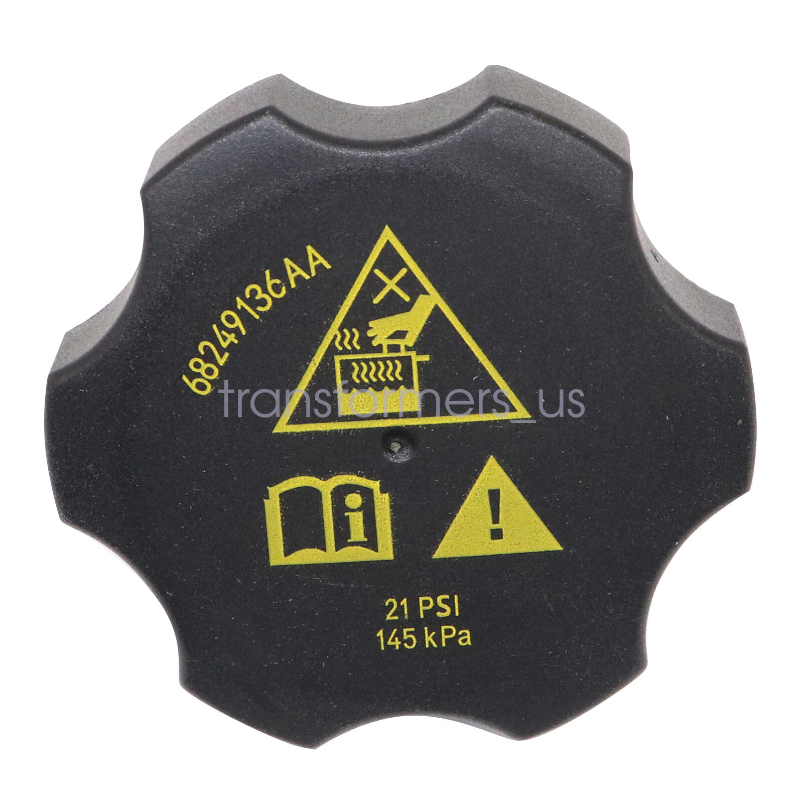 Radiator Coolant Recovery Cap For Chrysler For Dodge For Jeep For Ram 2013-2021