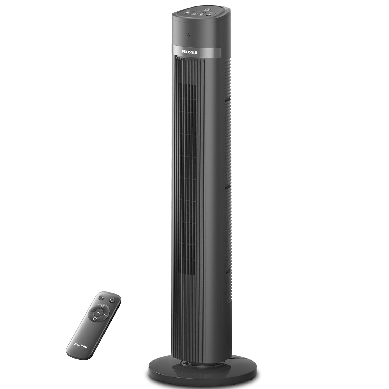 PELONIS 40" Bladeless Tower Fan Remote Control 3 Speed & Oscillation PSFZ40R3ALG