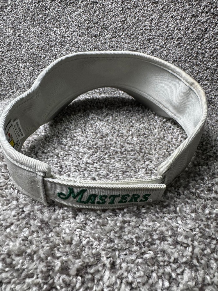 Augusta National Masters Visor Hat Cap Strapback grey American Needle Golf