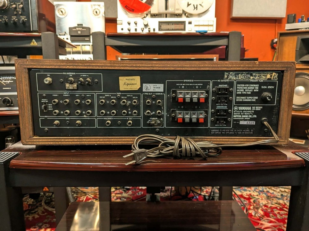 Yamaha CR-1000 Stereo Receiver Pro Tested