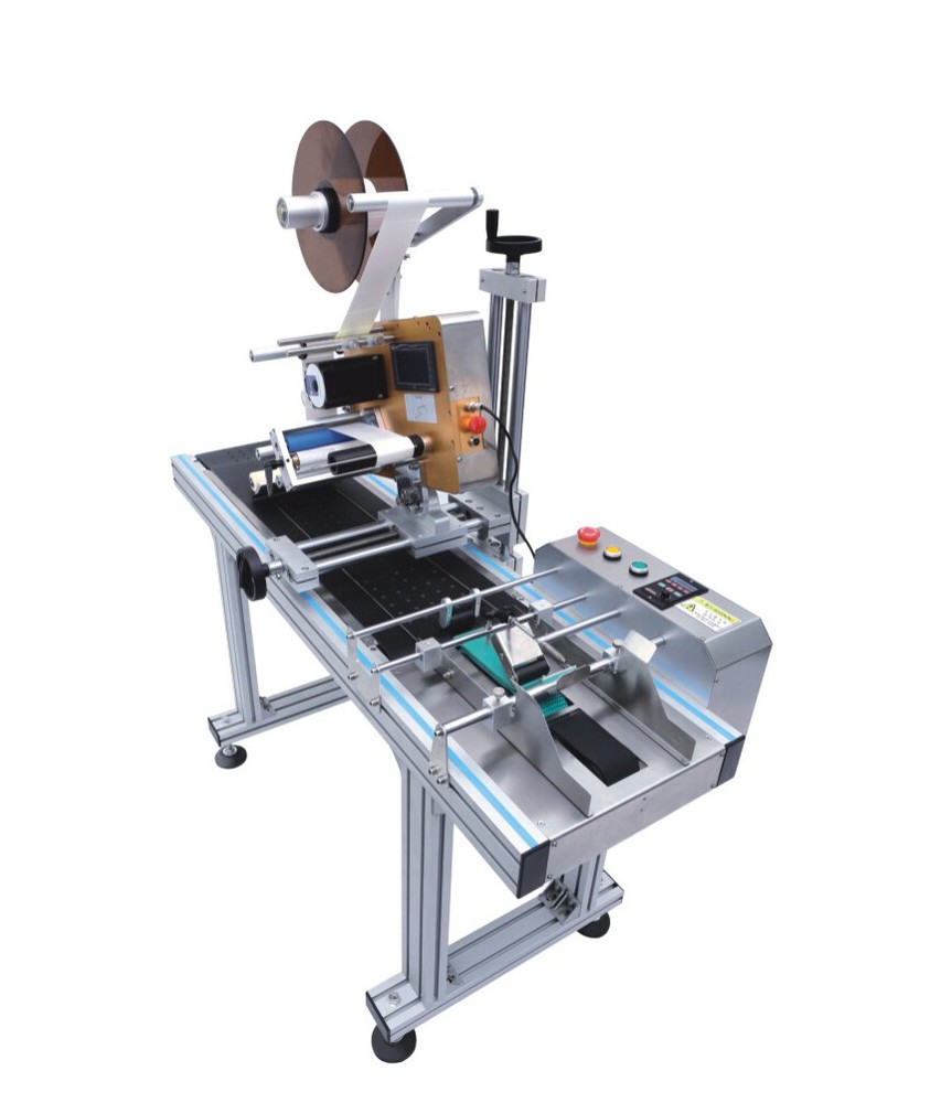 Automatic Label Sticking Machine Booklet Labeling Machine with Paging Device