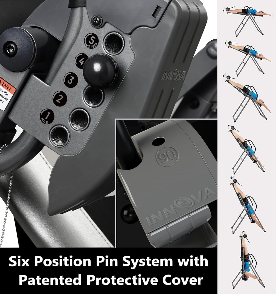 Gravity Inversion Table Physical Therapy Stretcher Machine for Back Pain Relief