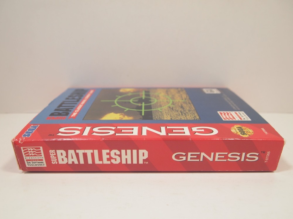 Super Battleship Case (SEGA Genesis) Authentic BOX ONLY