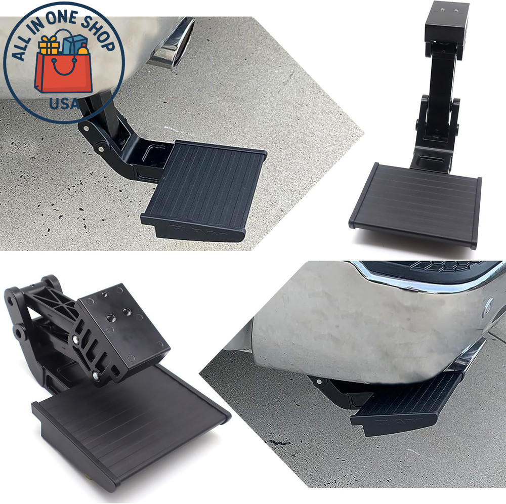 Rear Retractable Bumper Step