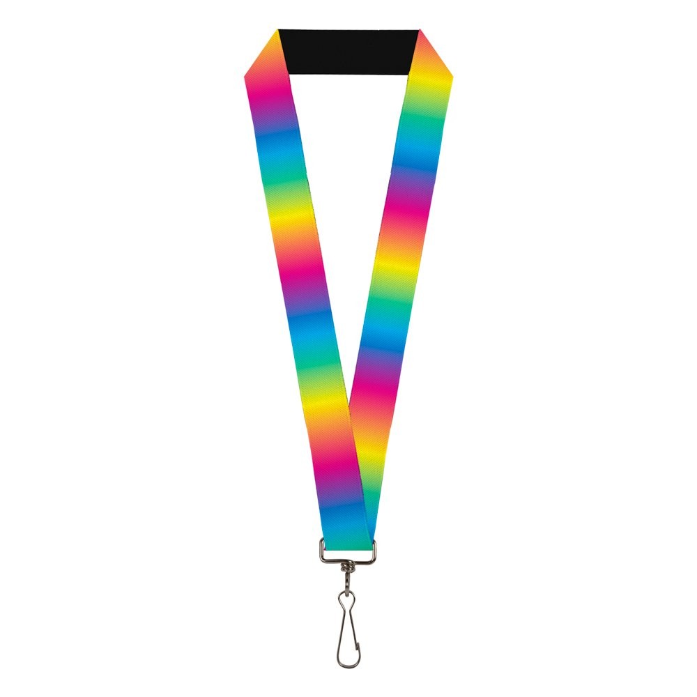 Buckle-Down Lanyard - Rainbows
