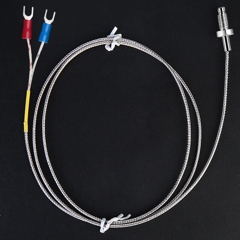 K E Type 0.5M-5M Thermocouple High Temperature Controller Sensor Probe 0-500℃