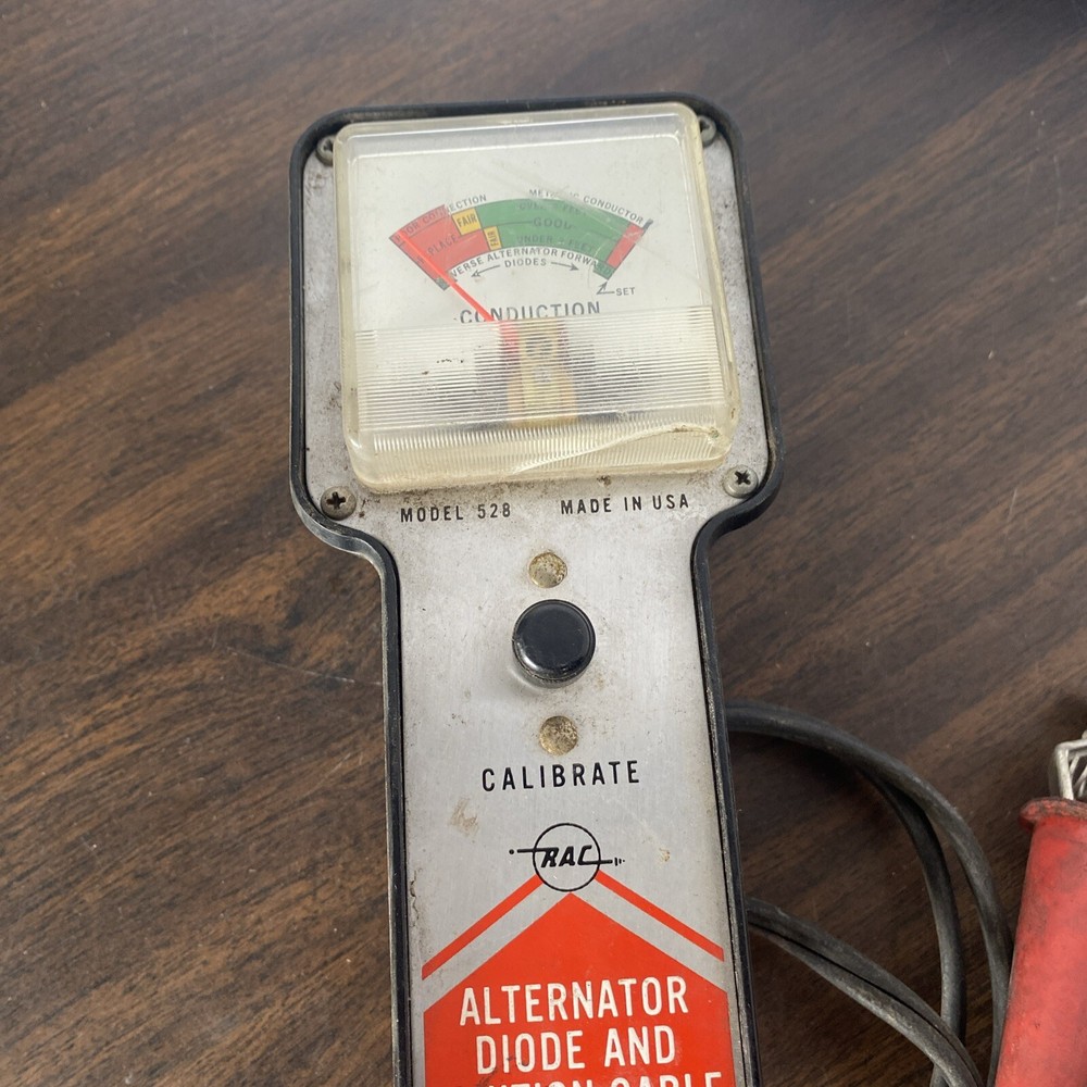 RAC Alternator Diode and Ignition Cable Model 528 Tested Works!