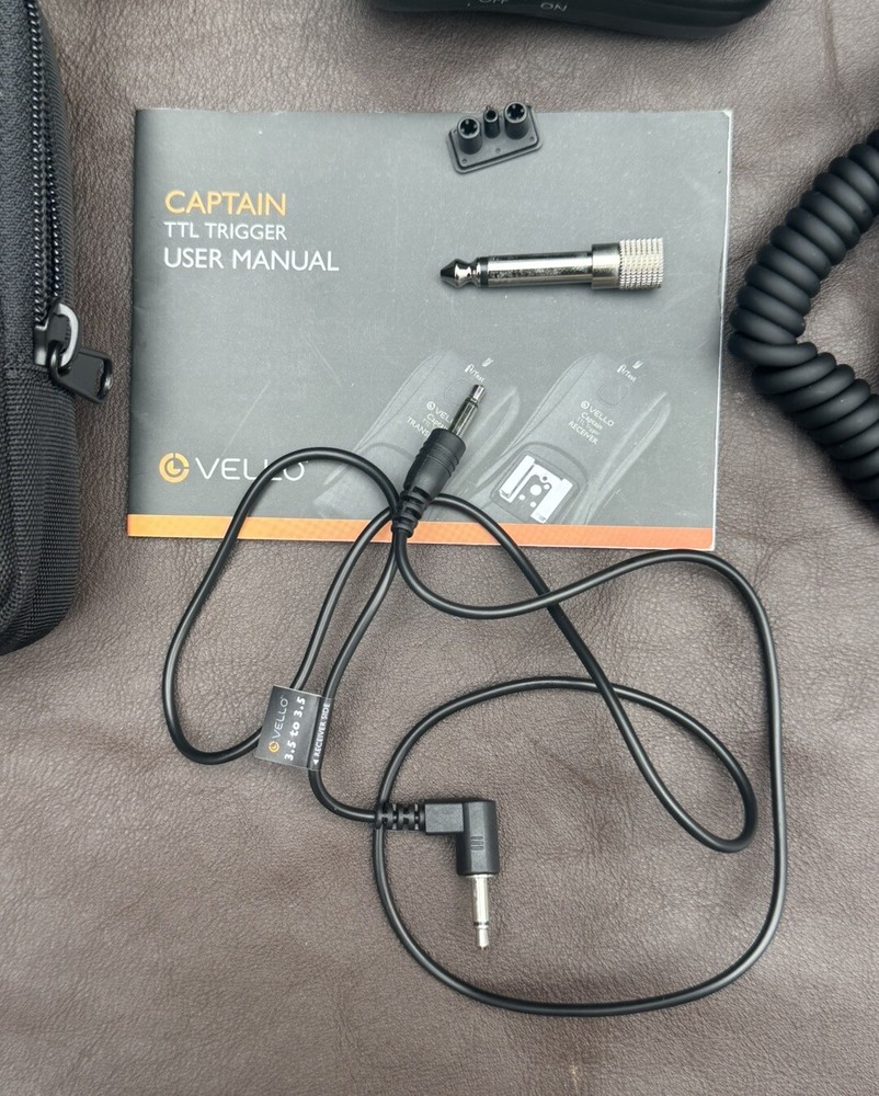 Vello TTL Trigger Captain For Strobes Flash Nikon Complete