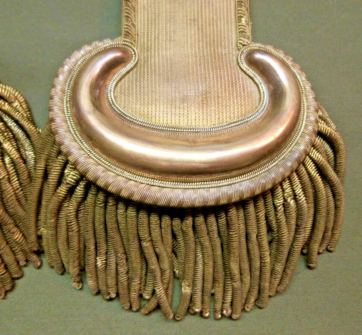 Pre Civil War Company Grade Epaulettes Made by Bent & Bush - Boston