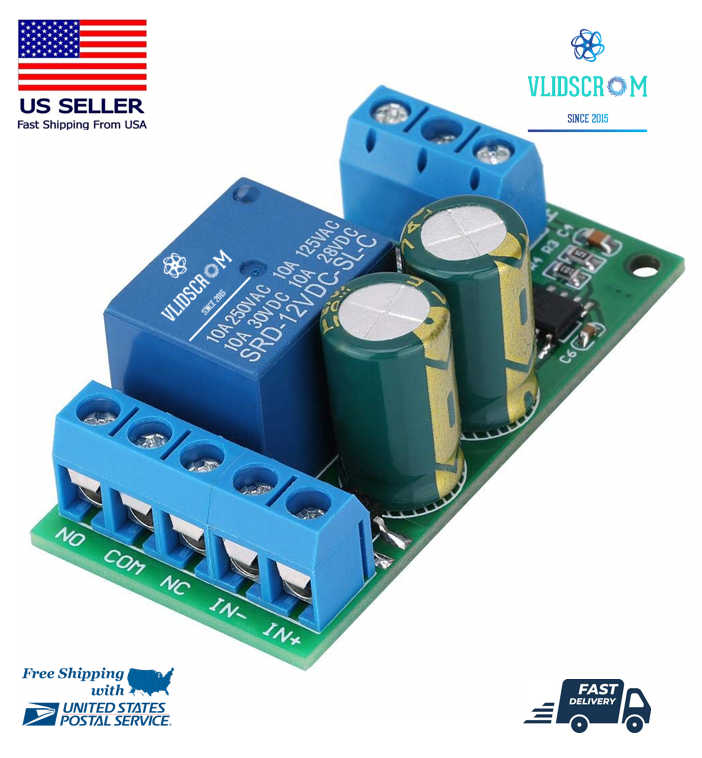 Water Level Automatic Controller Liquid Module AC 9V-12V DC 12V-15V 10A 30A Pump