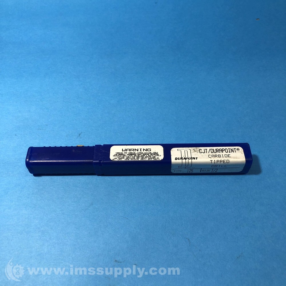 CJT/Koolcarb, Inc. 125 1/2" Solid Carbide Drill Bit FNOB