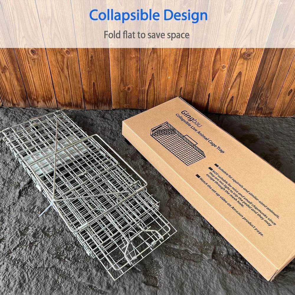 Squirrel Trap for Rabbits, Weasels - Catch and Release
