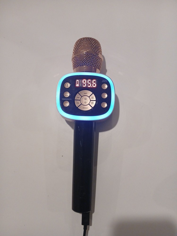 The Singing Machine Carpool Karaoke Wireless & Bluetooth Microphone #CPK565R