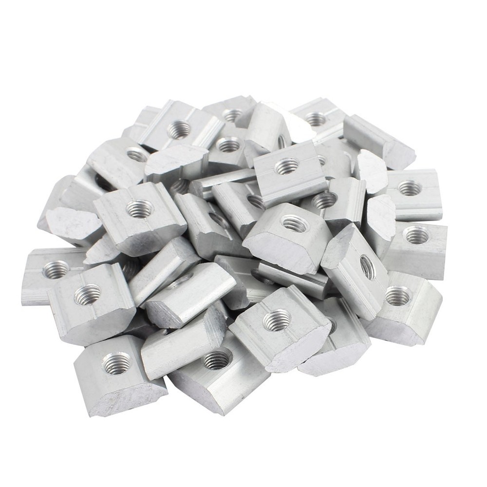 50Pack Aluminum Solar Panel Mounting Brackets-Mid Clamp for Framed Panels