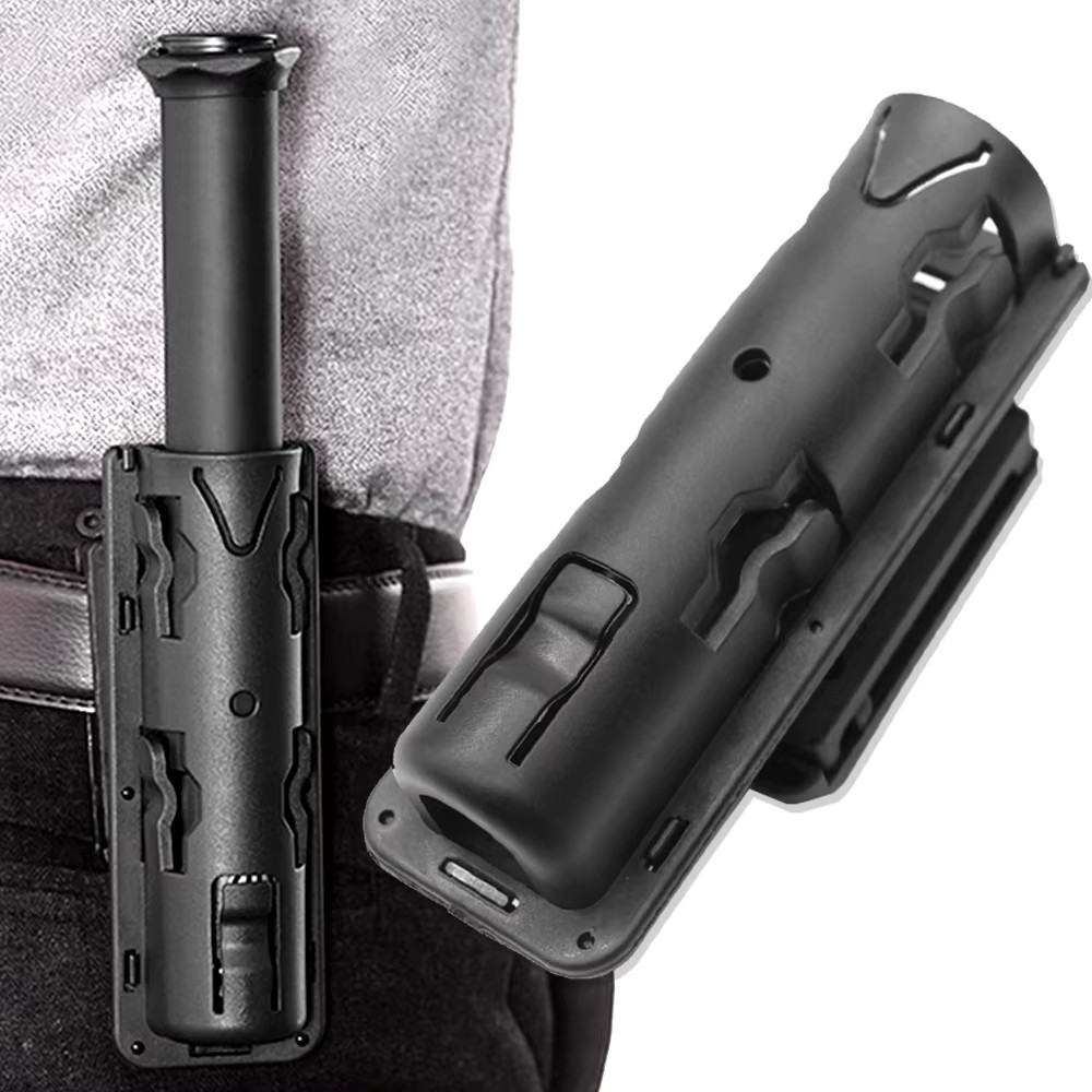 Baton Holder 360 Degree Rotating Telescopic Baton Pouch Expandable