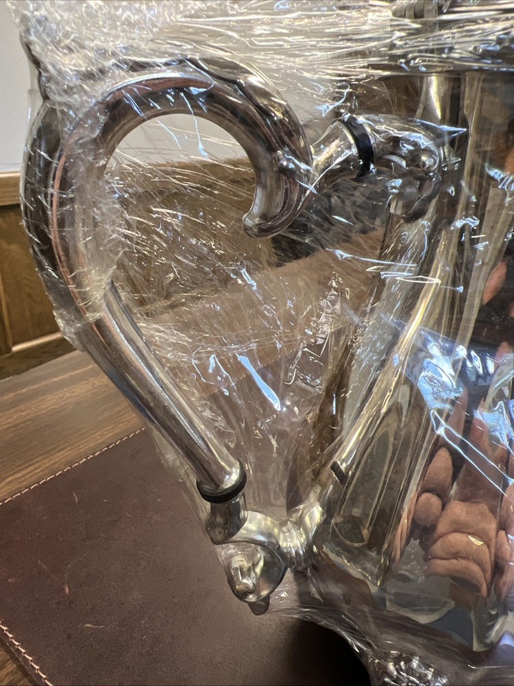 VTG Oneida Webster Wilcox Countess Silverplate Footed 4 PC Tea & Coffee Service