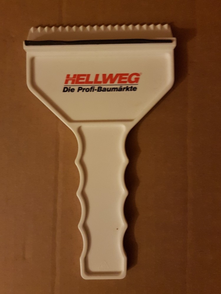 Ice Scraper with Advertising Hellweg The Professional DIY Stores