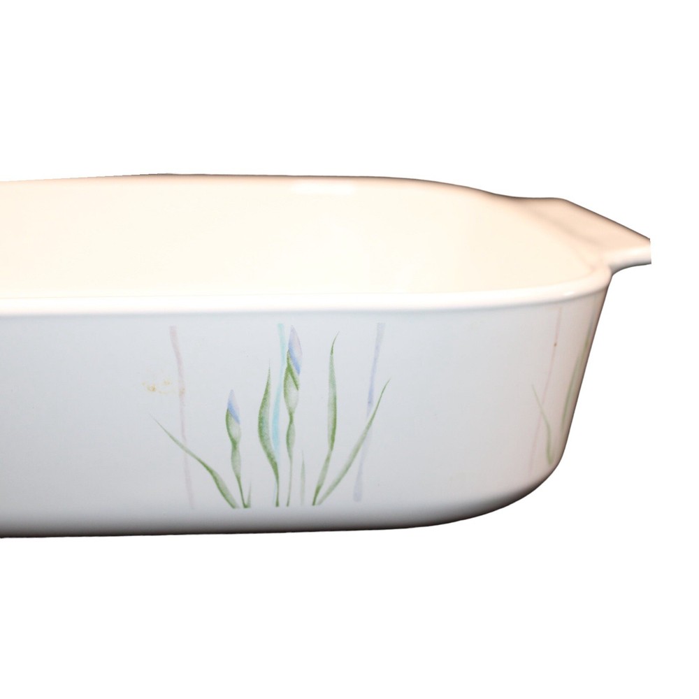 Vintage Corning Ware "Shadow Iris" (A-21-B) Lasagna Open Roaster Baking Dish