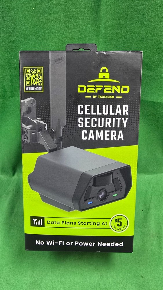 Tactacam Defend Cellular Security Camera DFD-GRD01 NEW (E14)
