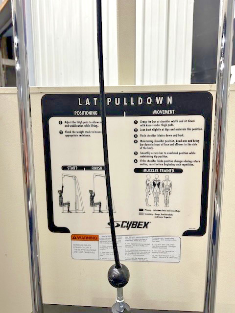 Cybex | VR2 Lat Pulldown