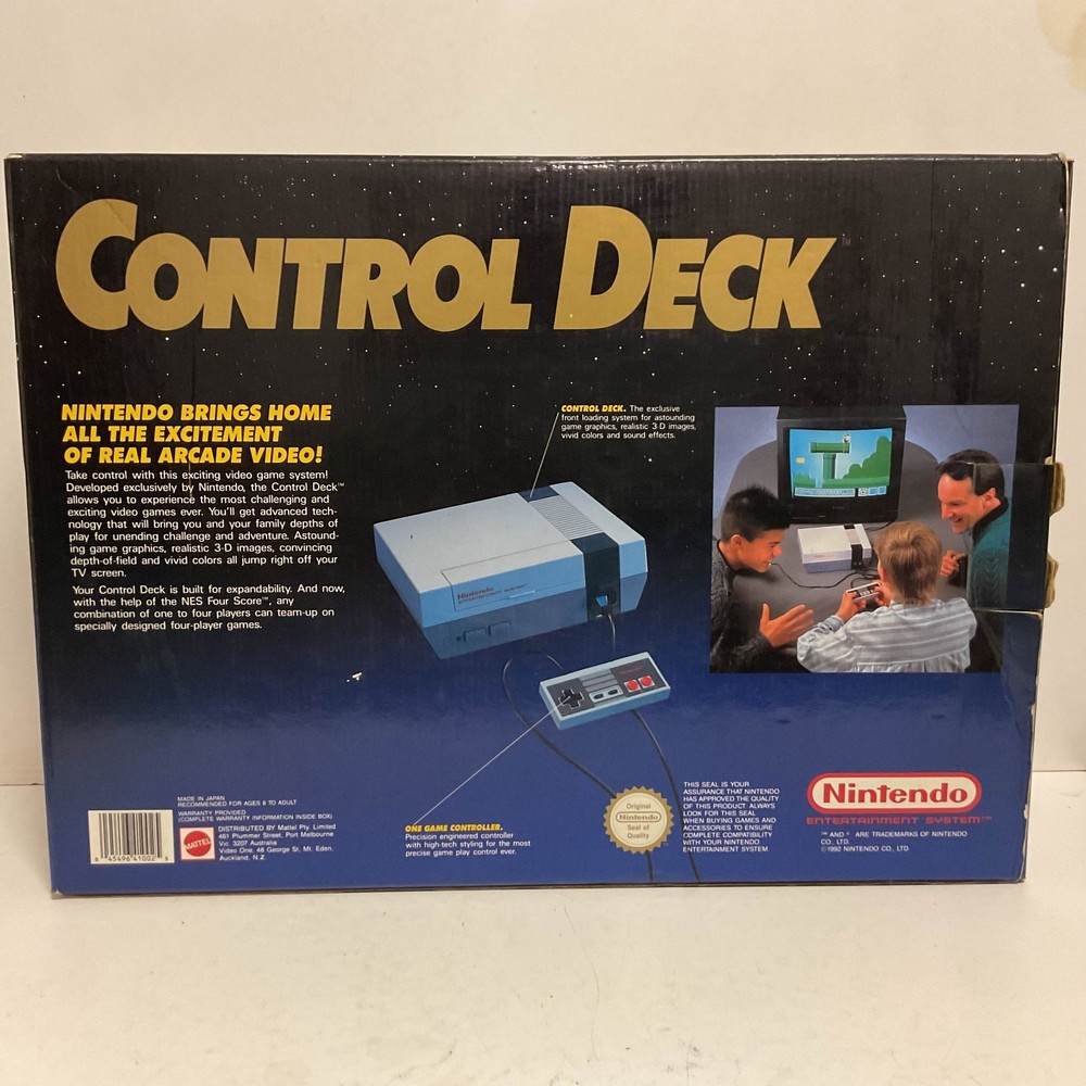 Nintendo NES Console Controller Region Free PAL - Boxed - Free Post