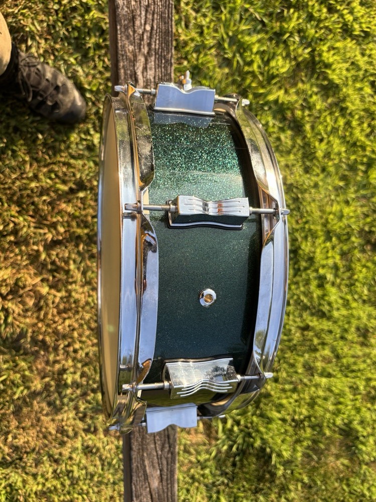 LUDWIG Element Green Sparkle 14” Snare Drum