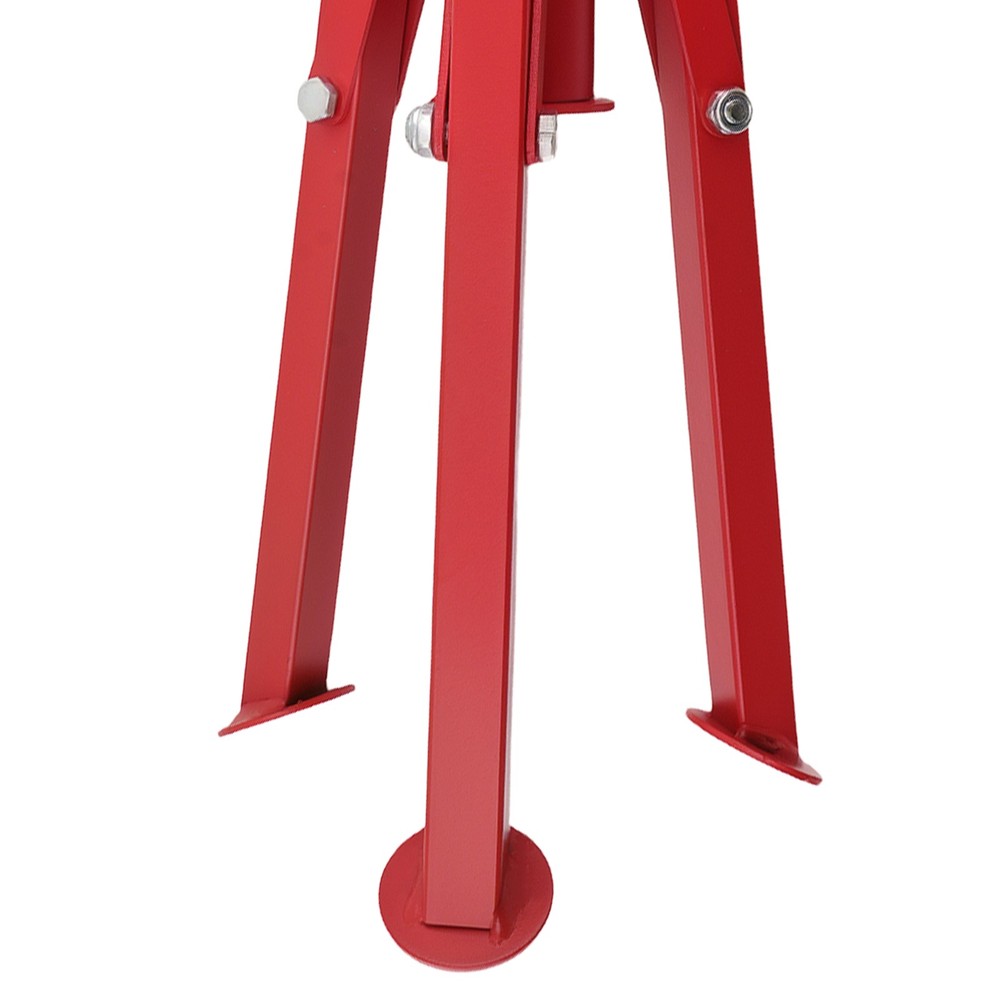 Adjustable Roller Support 2500lbs Capacity 27.6-52in Height Triangular Stand