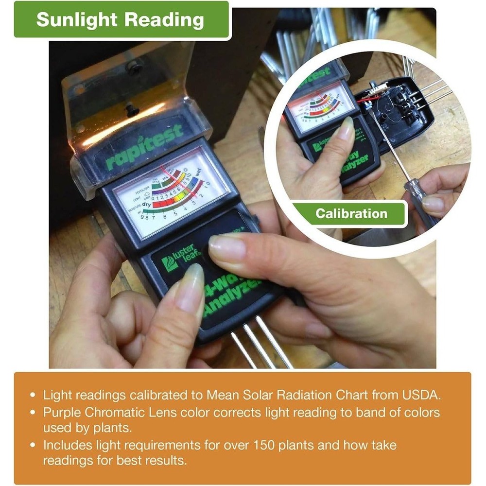 Luster Leaf 1880 Rapitest Electronic 4-Way Analyzer