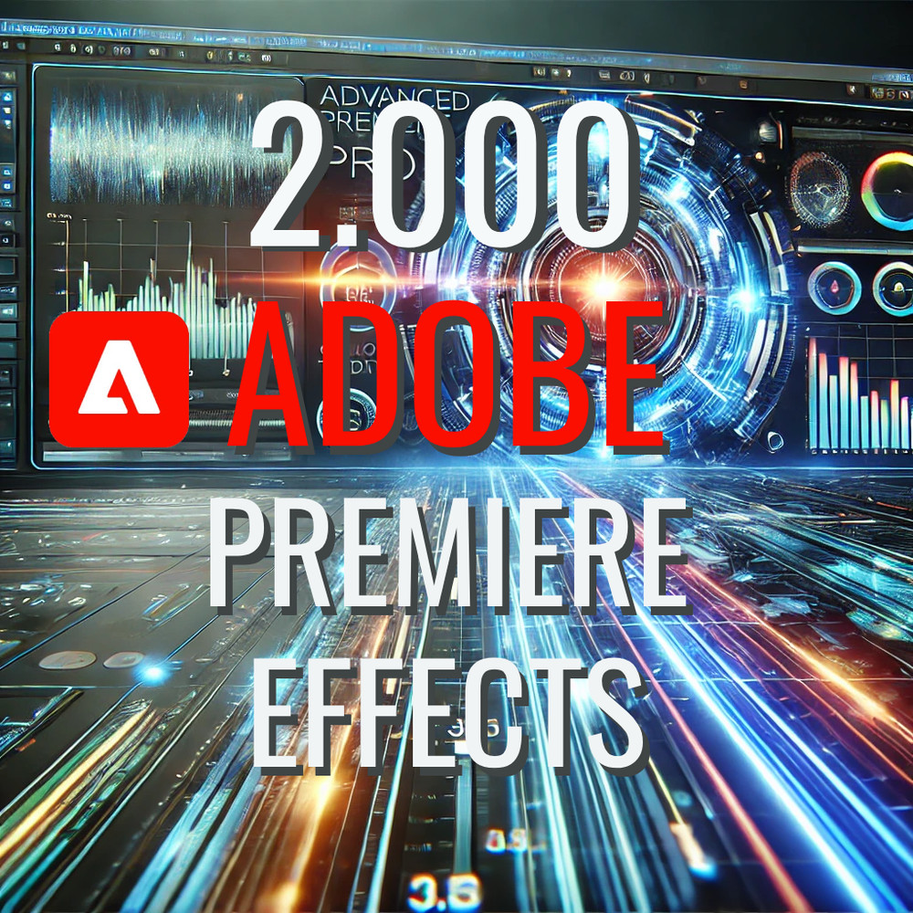 2000 Advanced Adobe Premiere Pro Effects Pack – Elevate Your Video Editing!