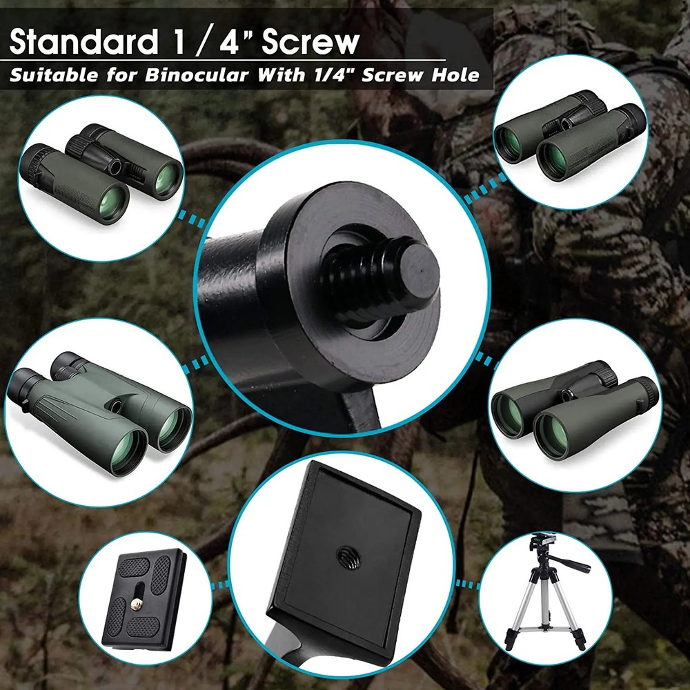 Celestron Binocular Tripod Adapter Mount 1/4 Inch Threading Mount Aluminium
