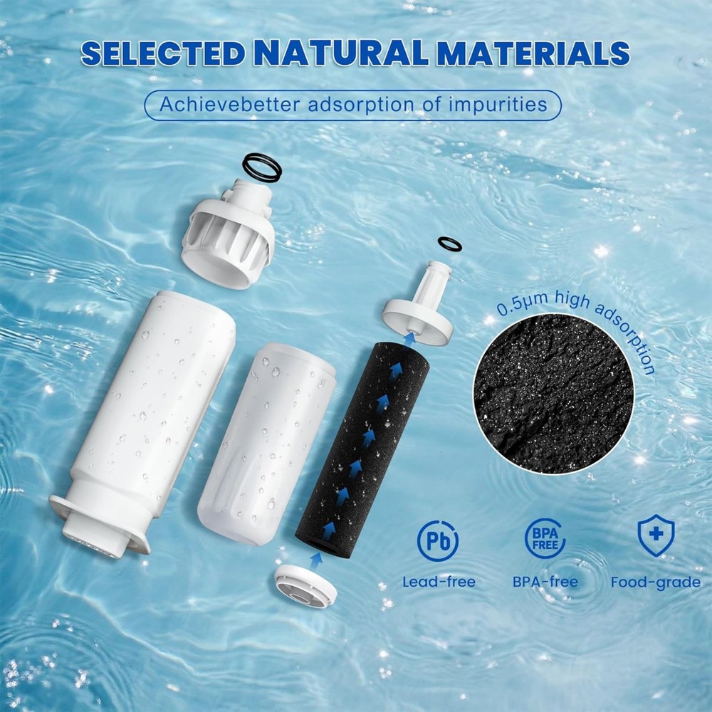 DA97-17376B Water Filter 2 Pack For Samsung Refrigerator Drinking Water System