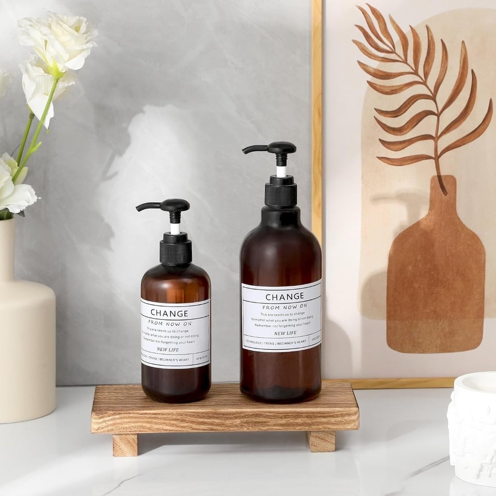 Wood Risers for Desk Organizer, Tray For Bathroom, Riser for kitchen counter,...