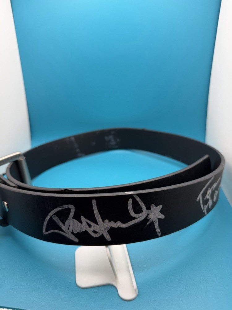 Autographed KISS Belt