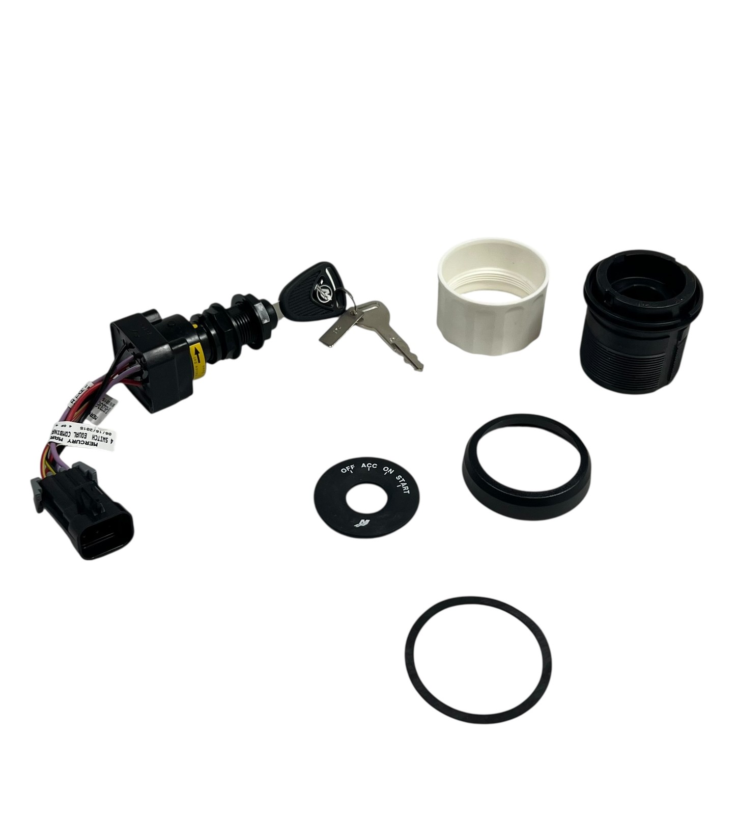 Mercury 87-892336A01, 4 Position Ignition Key Switch -NEW- OEM 87-893353A03