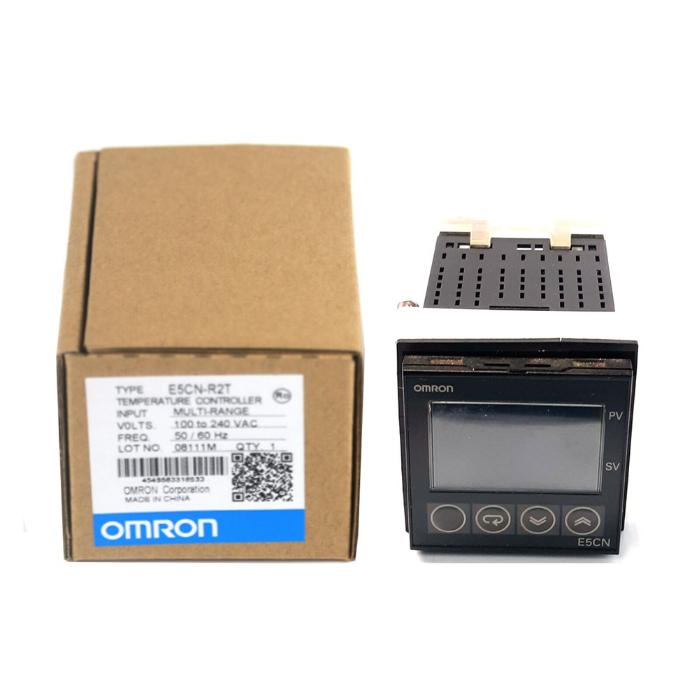 1PC New In Box OMRON E5CN-R2T 100-240VAC Temperature Controller
