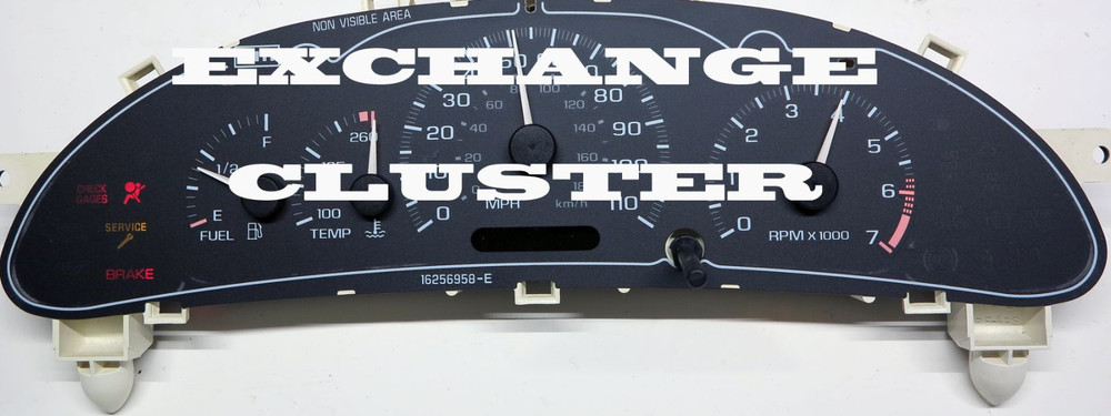 2000 01 02 03 04 05 CHEVY CAVALIER CLUSTER SOFTWARE & ODOMETER CALIBRATION SERV