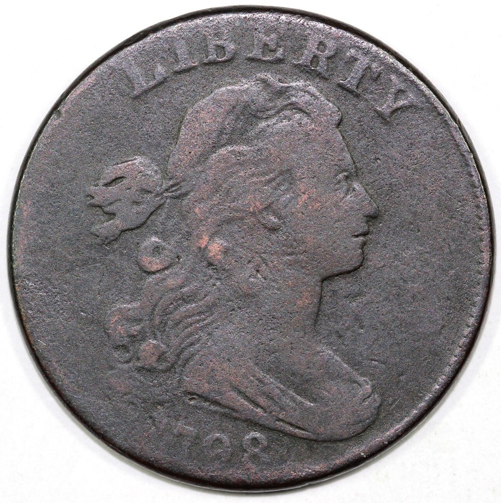 1798 1c S-180 Draped Bust Large Cent *EDS*