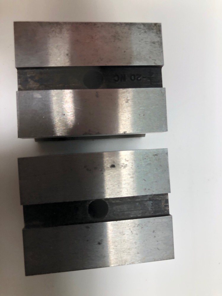 l.S Starrett no. 278 blocks with clamps