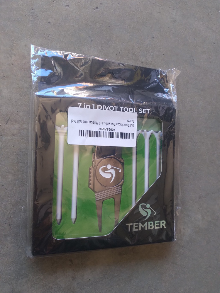 Tember 7 in 1 Divot Tool Set NEW