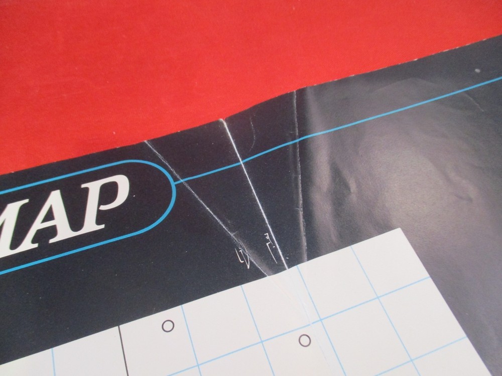 Starflight Commodore Amiga Computer Game Starmap Map Poster Insert ONLY