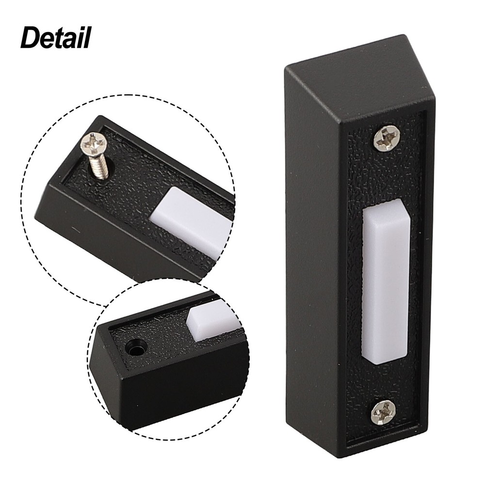 Built In LED Light Wired Door Bell Push Buttons Durability High Quality