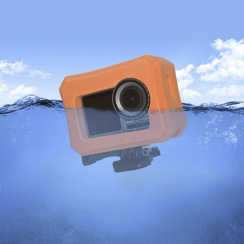 EVA Floaty Orange Sponge Cover for DJI Osmo Action Camera