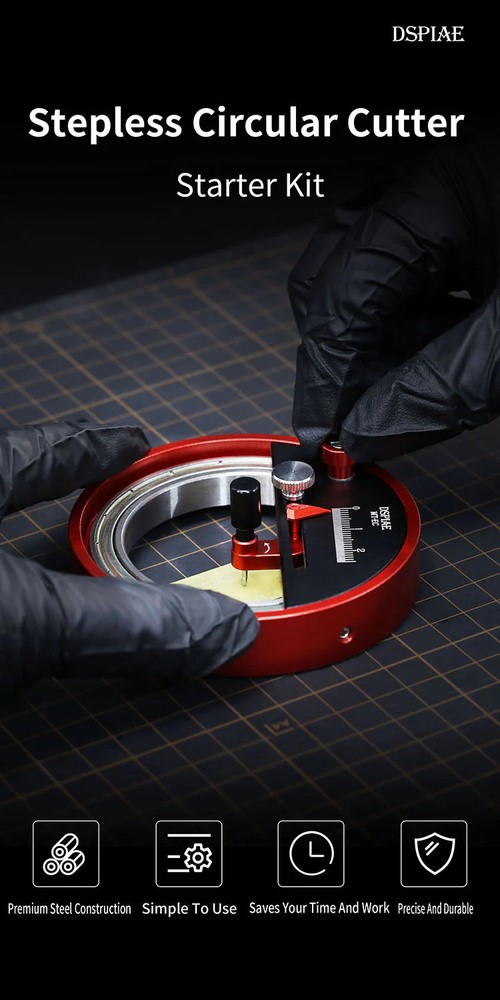 Dspiae MT-EC Adjustable Circular Cutter Starter Edition'