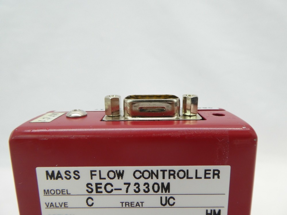 STEC SEC-7330M MFC Mass Flow Controller SEC-7330 500 CCM Ar Working Spare