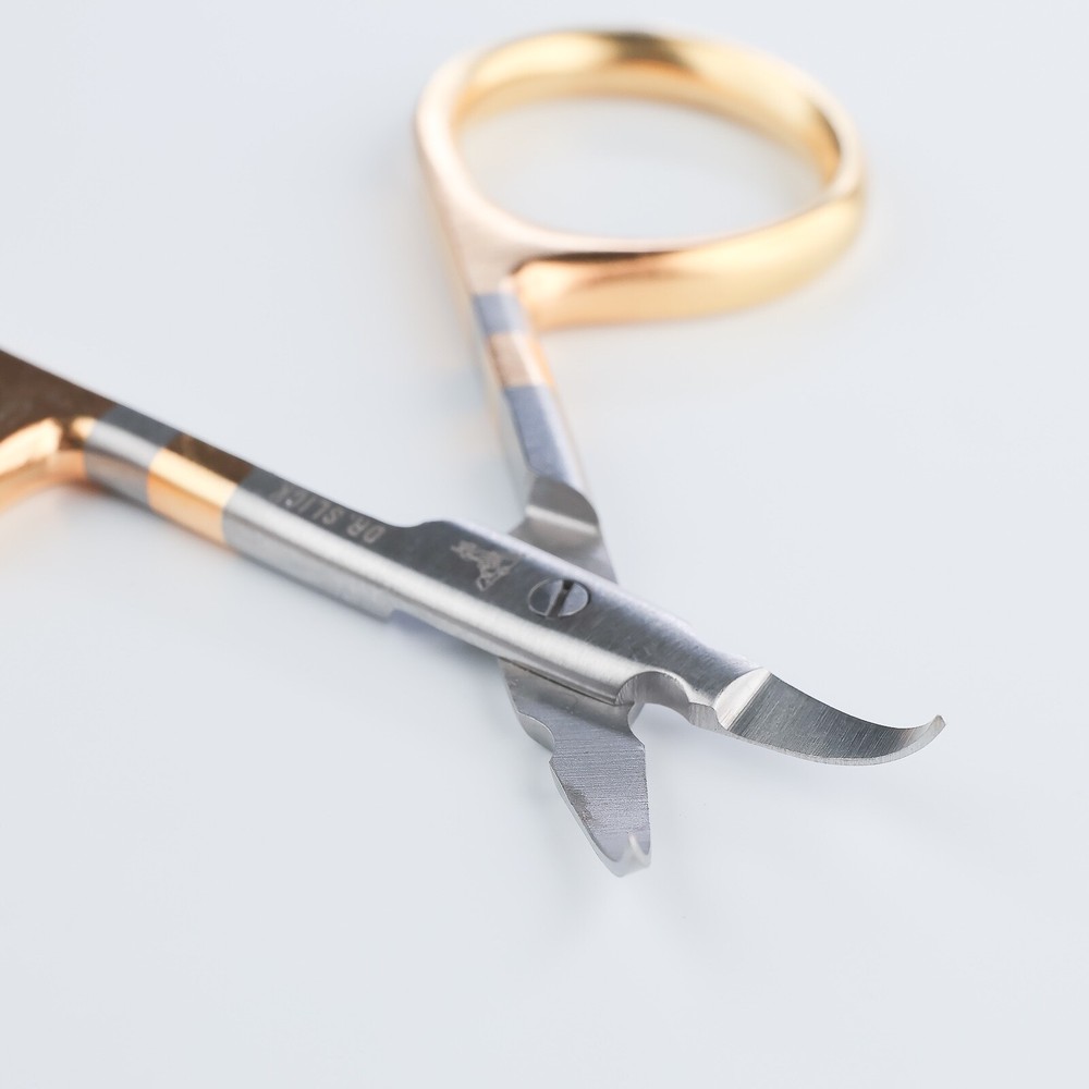 Dr. Slick Arrow Scissors - 3.5" Curved