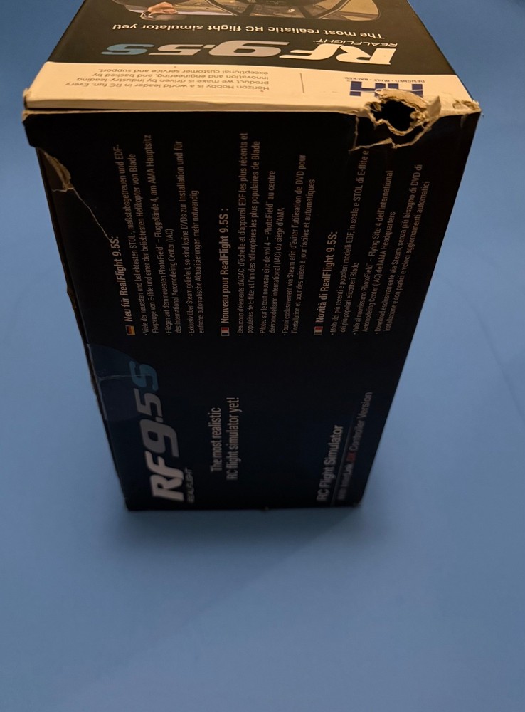 RealFlight RF 9.5s Flight Simulator with Spektrum Interlink-DX Controller