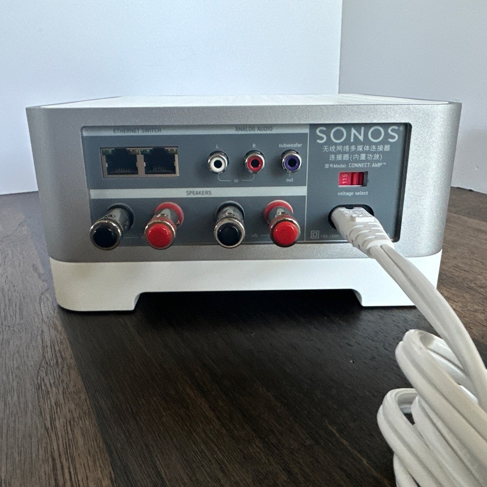 Sonos Connect:Amp - 2nd Gen 2 (Modern Unit S2 App) Wireless